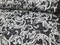 1 Yard Turquoise/Black Elegant Paisley Bridal Lace Fabric With Sequins Embroidery 54 Inch Width